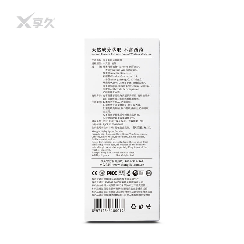 享久二代延時噴劑 官方正品防偽查驗
